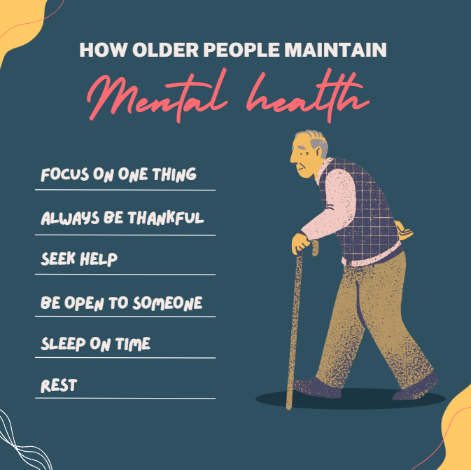 Gerontologists help with older adults mental health problems